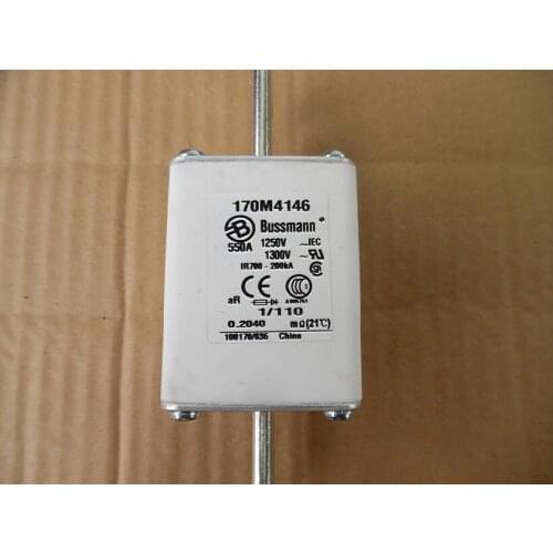 Fuses: 170M4142 350A 1250V / 170M4143 400A / 170M4144 450A 1250V aR