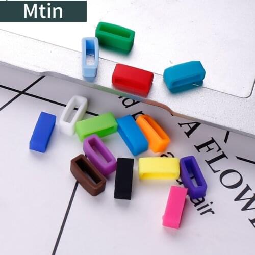 Silicone strap loop watch accessories suitable for Swatch 12mm watch with movable ring