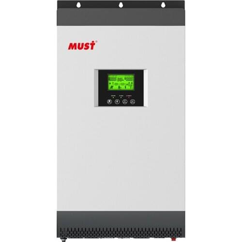 MUST brand solar inverter 5kw 5000w 48v support parallel function to single or 3phases