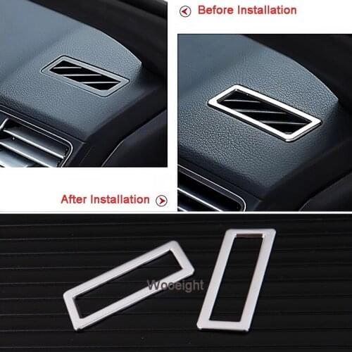Car Instrument Air Outlet Vent Frame Dashboard Cover Decoration For Mercedes-Benz E-Class 2009-2011 2012 2013 2014 2015 2016