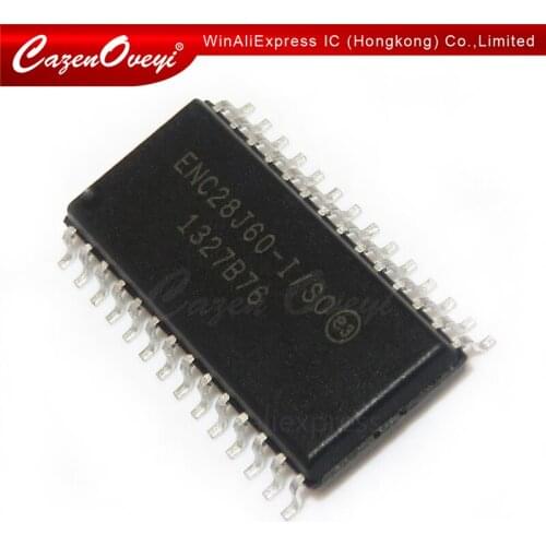 1pcs/lot ENC28J60-I/SS ENC28J60-I/SO ENC28J60 SOP-28 SSOP-28 In Stock