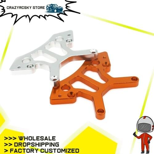 1PC Alloy Front Shock Tower Plate For Rc Hobby Model Car 1/5 Hpi Baja 85418 Shock Plate Hopup Parts RCAWD Toy parts