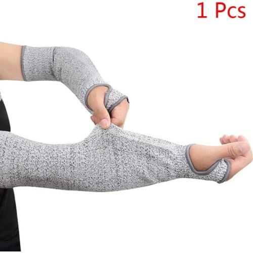 1 Pcs Outdoor Work Safety Arm Guard Sleeve Anti-cutting Protective Cut-resistant Arm Sleeve