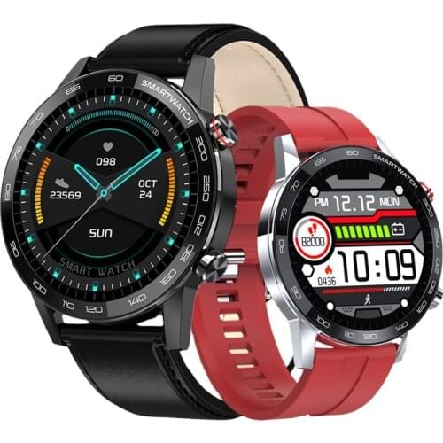 2021 Sport Smart Watch L16 Heart Rate Blood Pressure Blood Oxygen Music Control Watch ECG+PPG Monitoring Waterproof Bracelet
