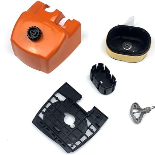 5PCS/Set Air Filter Cover Baffle Base Plate Flange Fit for Stihl MS650 066 MS660 Chainsaws