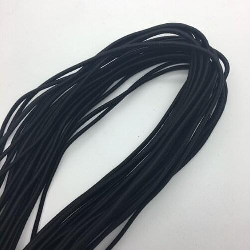 5yards/lot Black Trong Elastic Bungee Rope Shock Cord Tie Down DIY Jewelry Making Pick color