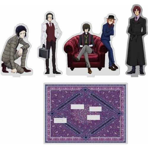 Bungo Stray Dogs Anime NEW Combination Series Acrylic Stand Figure Model Desktop Decor Dazai Osamu Nakajima Atsushi Akutagawa