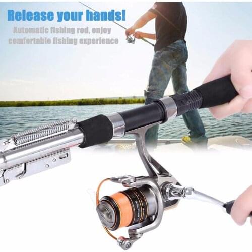 1.8m 2.1m 2.4m 2.7m Automatic Telescopic Spring Sea River Lake Fishing Rod Pole Fishing Rods new