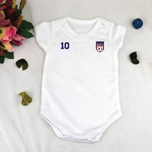 DERMSPE New Casual Newborn Jumpsuit Baby Boys Girls Short Sleeve Letter Print Summer Cute Cotton Romper Baby Clothes Whit Hot