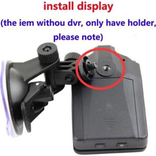 1/4 Screw Drive Recorder Sucker Base Universal Mini Suction Cup Sports Camera Bracket Black Auto DVR Holder Stand For HD198