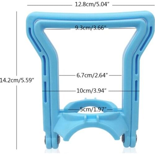 Bottled Water Handle Energy Saving Thicker Double Pail Bucket Lifting Carrier R9UC