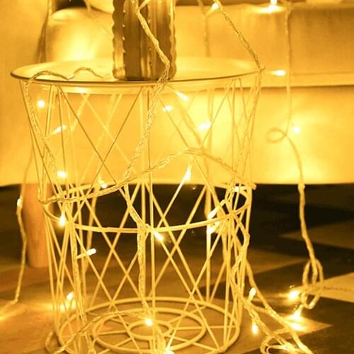 String Light LED RGB Fairy Lights Waterproof Holiday Garden Lamp Outdoor Lighting for Christmas Garden Decoration Living Room