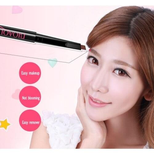 Eyebrow Pencil Rotatable Eyebrow Enhancer Long Lasting Makeup Pencil Eye Waterproof Eyebrow Brush Makeup Cosmetic Tool