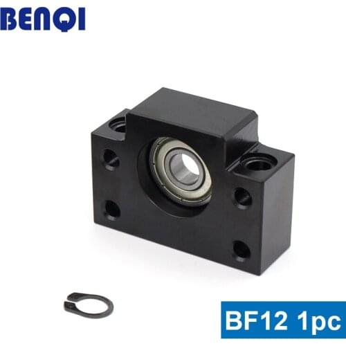 China CNC ballscrew pair floated side BF12 end support unit for SFU1605 1610 ballscrew with a low price ballscrew parts
