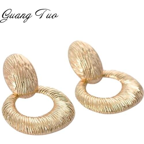 Exaggerated Big Metal Earrings For Women Drop Earrings Water Drop Female Earrings Fashion Jewelry boucle d'oreille femme