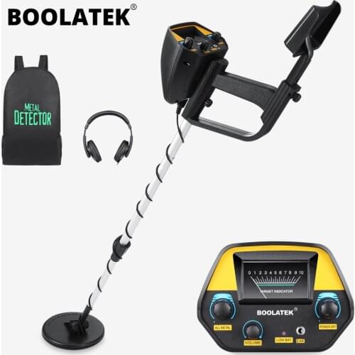 BOOLATEK Metal Detector MD4030P Waterproof Underground Metal Detectors Gold Finder Treasure Hunter