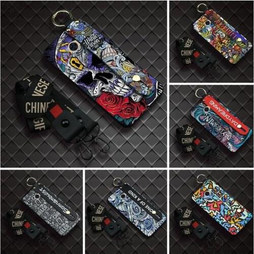 Waterproof Cute Phone Case For Kyocera KYV47/BASIO4 WiMAX 2+ Lanyard Phone Holder Holiday gift Soft