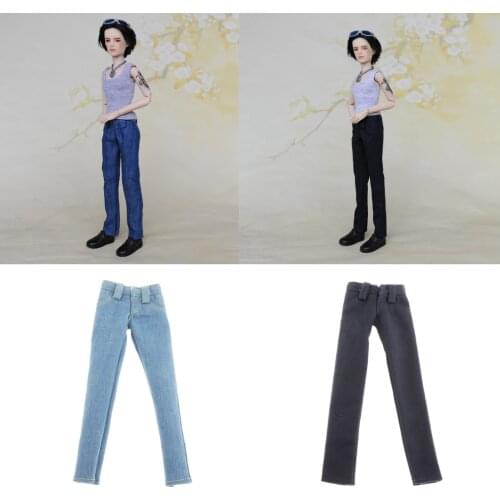 Fashion 1/6 Scale Male Doll Handmade Mini Pants Outfits Dress-up Accessory