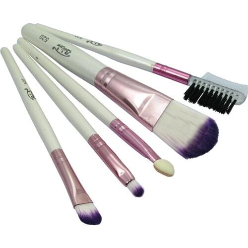 Wholesale New Hot Makeup Brushes set 5pcs Cosmetics face Make up beauty bushes tool kit 5pcs/set 500pcs=100sets/lot free shiping