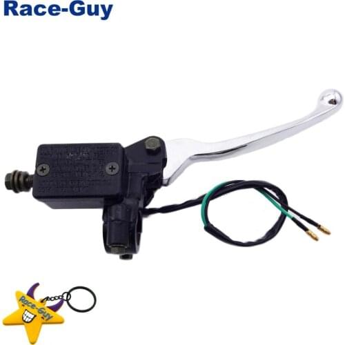Alloy Right Hydraulic Master Cylinder Handle Brake Lever Assembly For 50cc 90cc 110cc 125cc 150cc Chinese ATV Quad Pit Dirt Bike