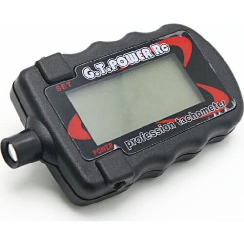 G.T. power model professional RC motor tachometer digital optical tachometer can store peak RPM data of 2-9 blades