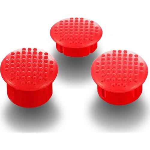 10 pcs Laptop Nipple Rubber Mouse Pointer Cap for IBM Thinkpad Little TrackPoint Red Cap for Lenovo Keyboard Trackstick Guide