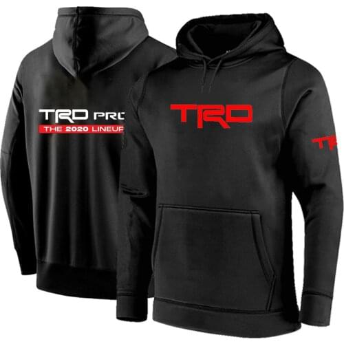 Unisex TOYOTA TRD PRO Spring and Autumn Hoodies ize Pullover Fleece Cotton Sweatshirts Casual Fashion Fashion Tops