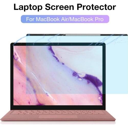 Laptop Screen Protector For Apple Macbook Air Pro Transparent Magnetic Protective Film Anti-Blu-ray Anti-radiation Film