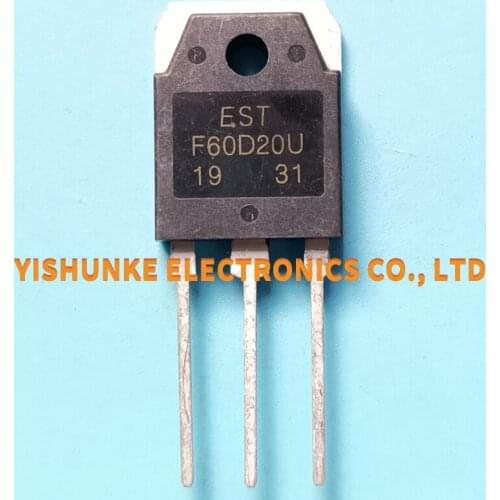 1PCS F60D20U FGY160T65SPD MM40GTU120B DX190N08Q APT30EN60BDQ2G K50H603 TO-247 TO-3P