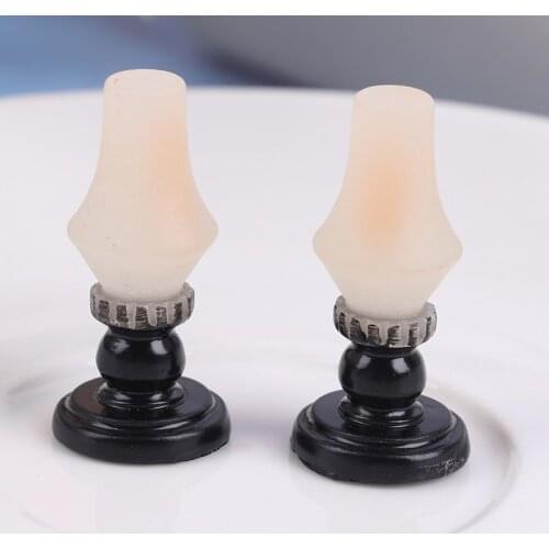 1Pcs 1:12 Scale Dollhouse Miniature Candlesticks Doll House Accessories Furniture Toy Mini Candelabra