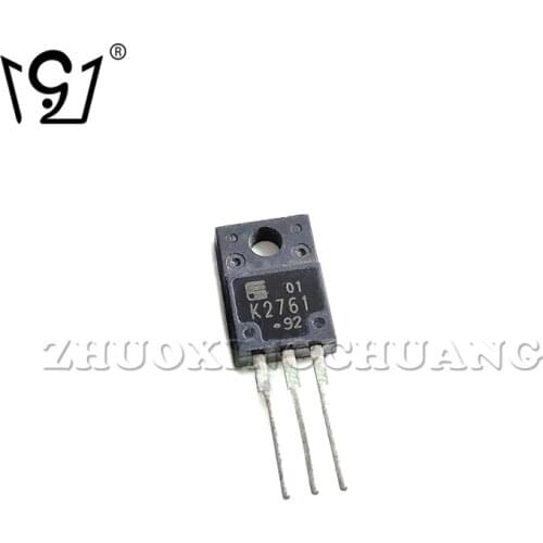 10PCS 2SK2761 K2761 N channel field effect TO-220F 600V 10A 50W brand new original