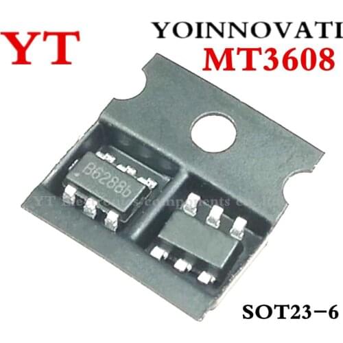 100pcs/lot MT3608 B628 SOT23-6