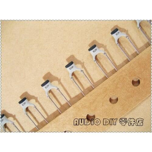 20pcs/100pcs Phili 679 series 82pF 100V 100V82pF 2% NP0 silver film ceramic capacitor