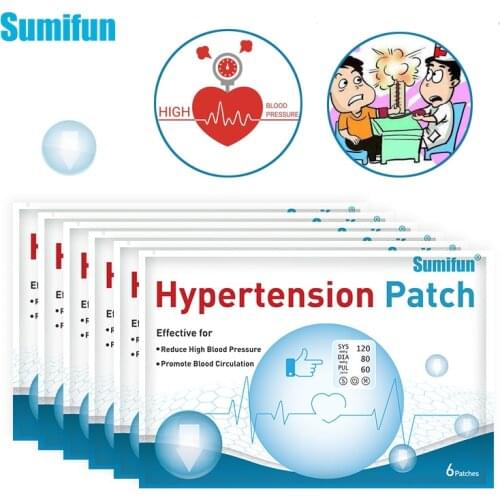 30/60/90pcs High Blood Pressure Plaster Herbal Hypertension PatchClean Blood Vessel Plaster Chinese Herbal Medical Stickers