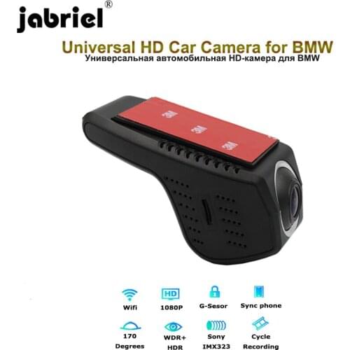 Jabriel Car Camera 1080P car dvr dash cam 24 hour recorder rear Camera for BMW e46 e90 e60 e39 f30 f10 e36 e70 f20 e91 e87 e90