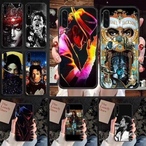 Michael Jacksons Phone case For Samsung Galaxy A 3 5 7 8 10 20 21 30 40 50 51 70 71 E S 2016 2018 4G black fashion waterproof