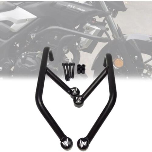 For Yamaha MT-03 MT-25 2013-2020 Motorcycle Accessories Engine Guard Frame Protector with Mounting Kits Crash Bars MT03 MT25