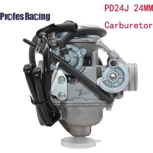 PD24J 24mm Carburetor 24mm Carb 42mm Air filter motorcycle For Engine GY6 125CC 150CC 200CC ATV Go Kart Moped Scooter Dirt Bike