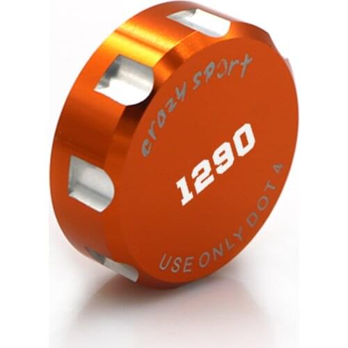 Clutch Brake Cylinder Reservoir Cover For KTM 1290 SUPER DUKE R GT 990 Motocycle Accessories CNC Oil Fluid Cap Tank Cup Logo