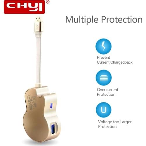 Micro USB HUB With RJ45 Ethernet Port Aluminum Alloy 4 Port Multi USB 3.0 Splitter Adapter For Macbook Pro PC Laptop Accessories