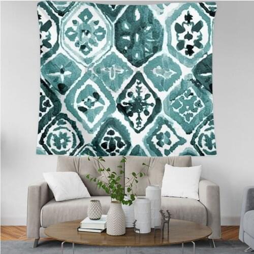 PLstar Cosmos Tapestry Retro Bohemian style Flower 3D Printing Tapestrying Rectangular Home Decor Wall Hanging New style 3