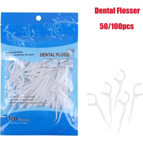 Professional Teeth Clean Dental Flossers Disposable Interdental Brush Floss Toothpick for Oral Gum Care and Teeth Cleaning