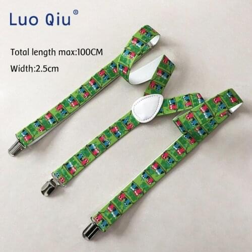 2019 Adjustable Elasticated Adult Suspender Straps Unisex Women Men Y Shape Elastic Clip-on Suspenders 3 Clip Pants Braces