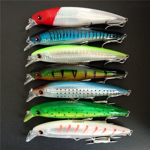 Noeby 1pc 14cm 40g Minnow Fishing Lures Wobblers Hard Bait Long Casting Minnow Fishing Accessories hard lures fishing bait