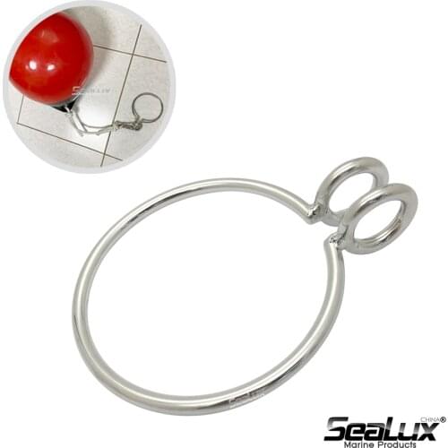 Sealux Solid Anchor retrieval system ring with 8mm wire Durable Stainless Steel 304 for Boat Sailing Yacht