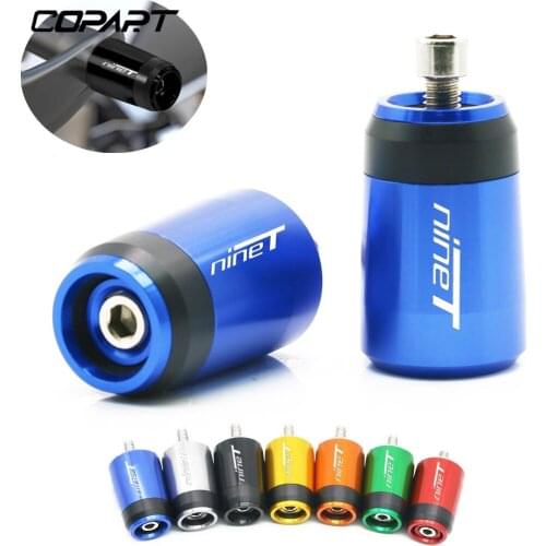 For BMW RnineT R NineT R Nine T R9T Motorcycle Universal 7/8''22mm CNC Handlebar Grips Handle Bar Grip Ends Cover Cap Plugs