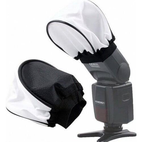 Universal Flash Bounce Diffuser Camera Soft Box Cover for Canon Sony Metz Nikon Sigma Olympus Sunpak Vivitar Cobra Vivitar