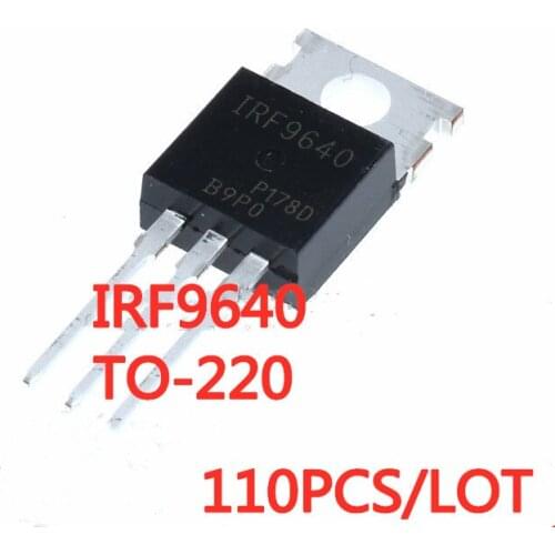 10PCS/LOT New IRF9640PBF IRF9640 TO-220 MOSFET 200V/11A In Stock