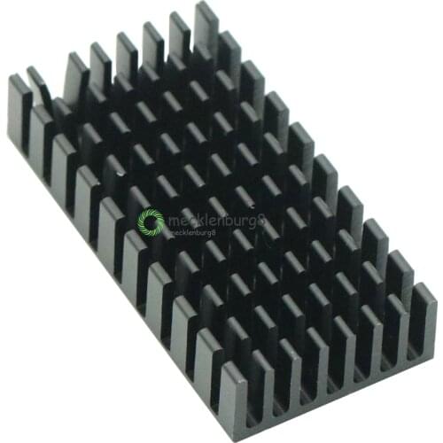 2 pcs. radiator 50x25x10 mm Good quality heatsink for pcb device LM2596 2577 2587