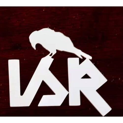 Customized Personality Eyelash Makeup Box 3D Metal Shiny Transfer Sticker Waterproof And Scratch Resistant Nickel Letter Decals